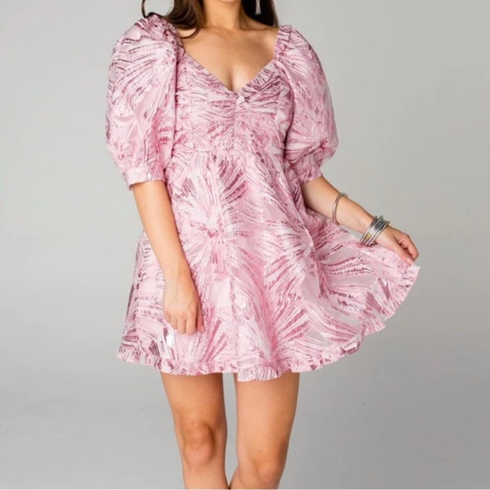 Buddy Love Pink Smocked Top